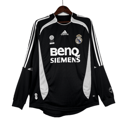 Real Madrid Retro 2006/07 Long Sleeve Third Away (Free Personalisation)