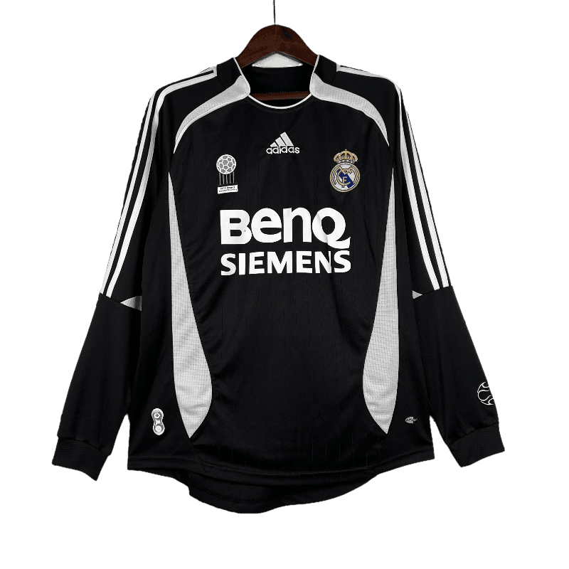 Real Madrid Retro 2006/07 Long Sleeve Third Away (Free Personalisation)