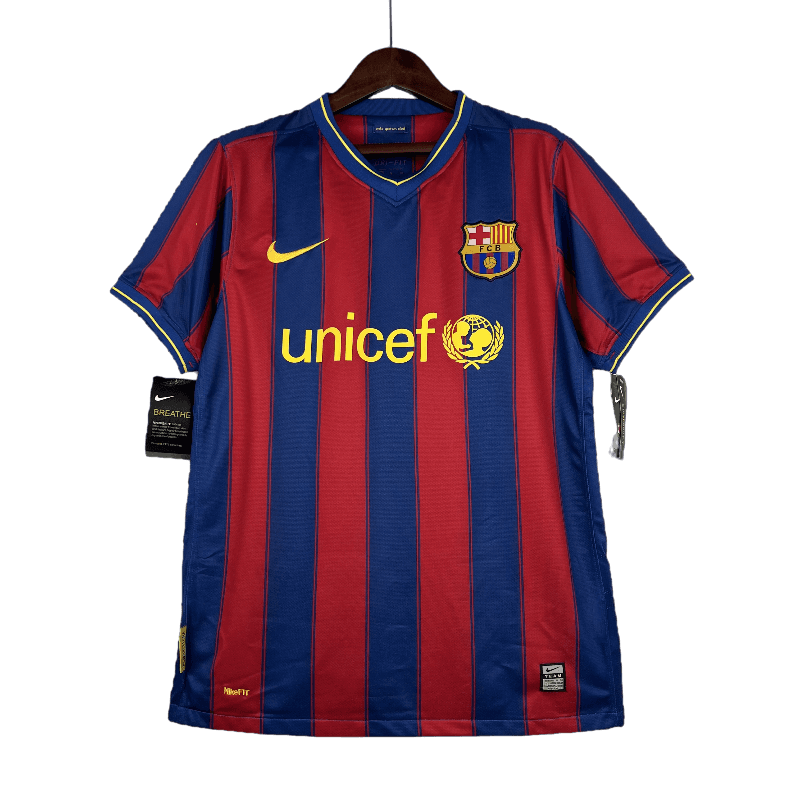 Barcelona Retro 09/10 Home (Free Personalisation)