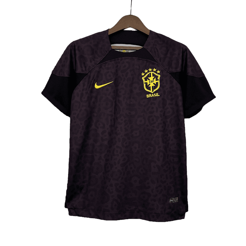 Brazil 2022 Goalkeeper Brown (Free Personalisation)