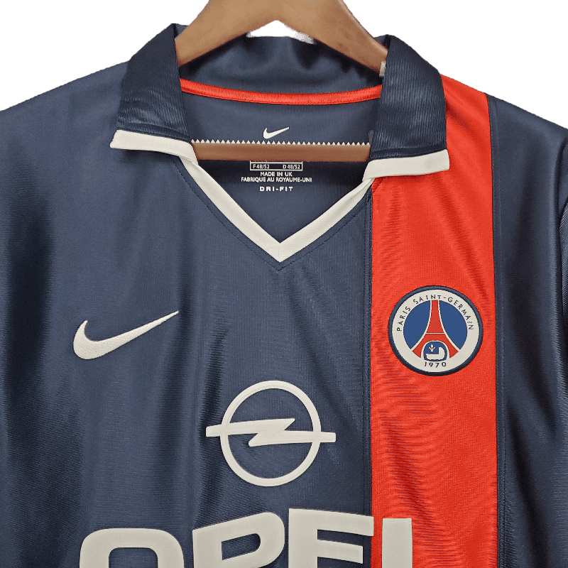 PSG Retro 2001/02 Home (Free Personalisation)
