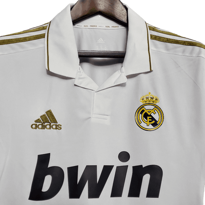 Real Madrid Retro 2011/12 Long Sleeve Home (Free Personalisation)