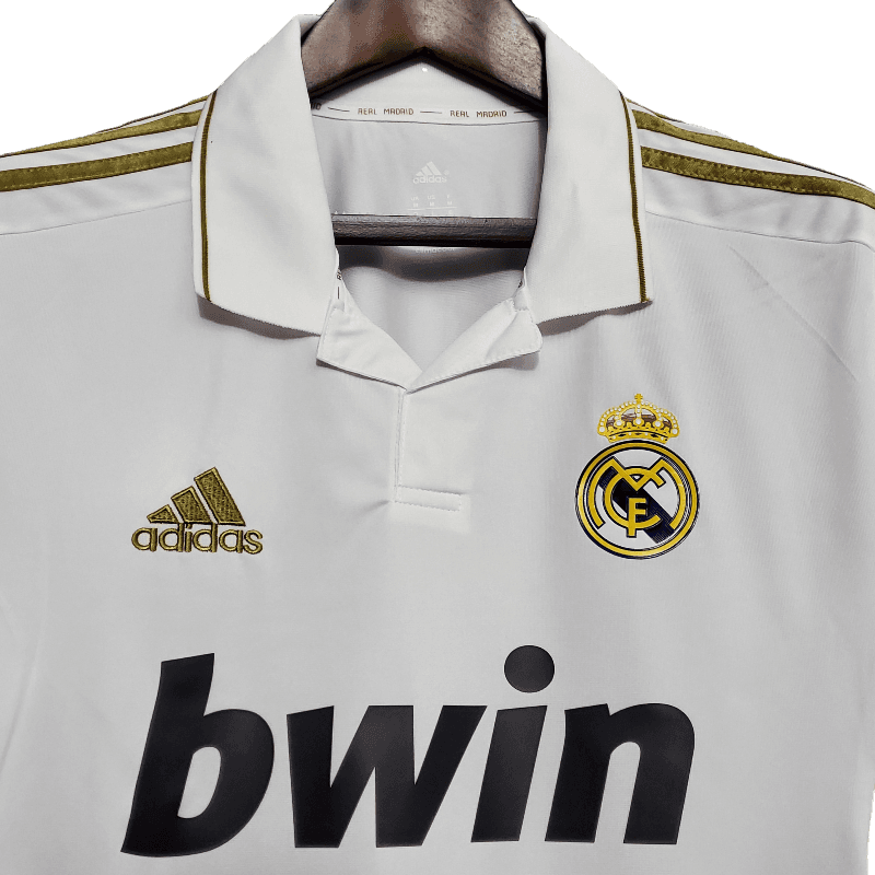 Real Madrid Retro 2011/12 Long Sleeve Home (Free Personalisation)