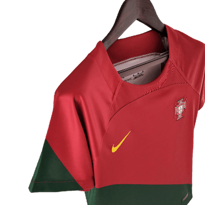 Portugal 2022 Woman World Cup Jersey Home (Free Personalisation)