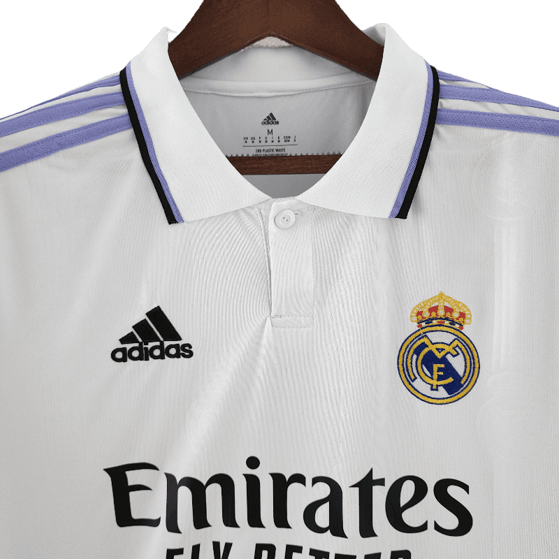 Real Madrid 2022/23 Long Sleeve Home (Free Personalisation)