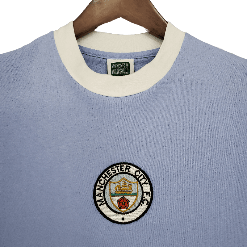 Manchester City Retro 1972 Home (Free Personalisation)