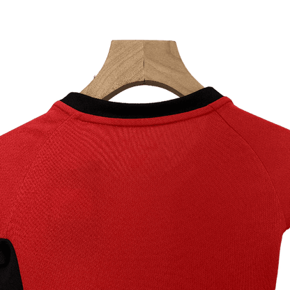 Manchester United Retro 02/04 Kids Home (Free Personalisation)
