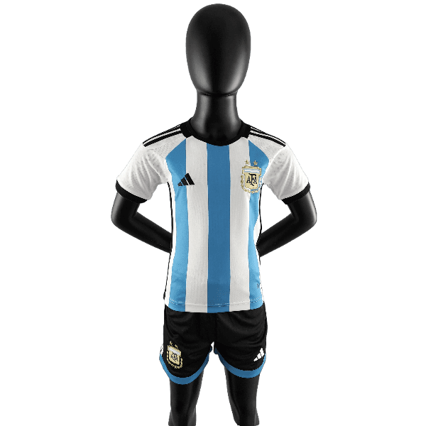 Argentina  2022 Kids World Cup Home (Free Personalisation)