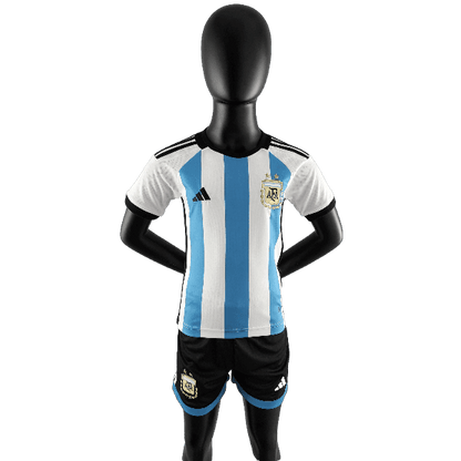 Argentina  2022 Kids World Cup Home (Free Personalisation)
