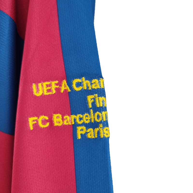 Barcelona Retro 2005/06 Long Sleeve Home (Free Personalisation)