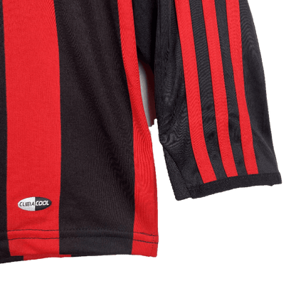 AC Milan Retro 2008/09 Long Sleeve Home (Free Personalisation)