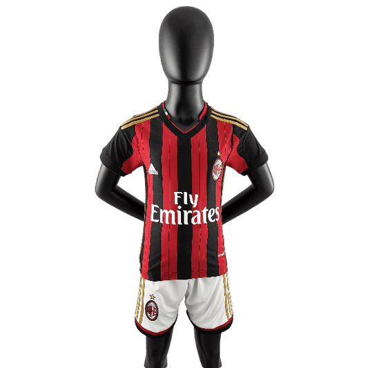 AC Milan Retro 13/14 Kids Home (Free Personalisation)