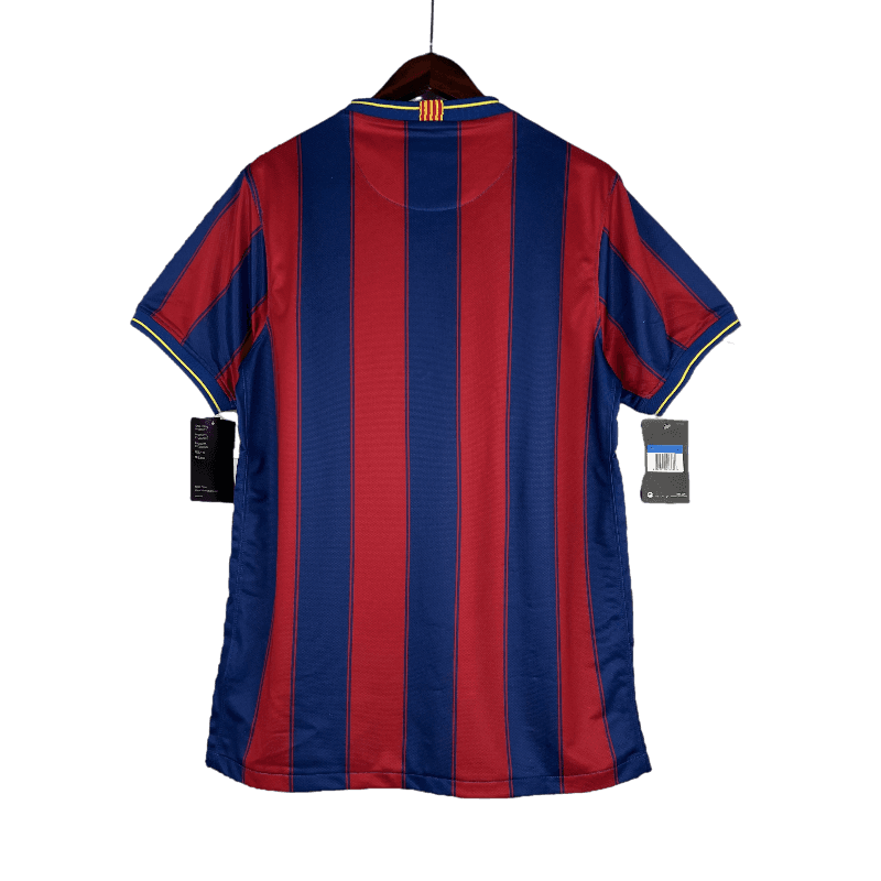 Barcelona Retro 09/10 Home (Free Personalisation)