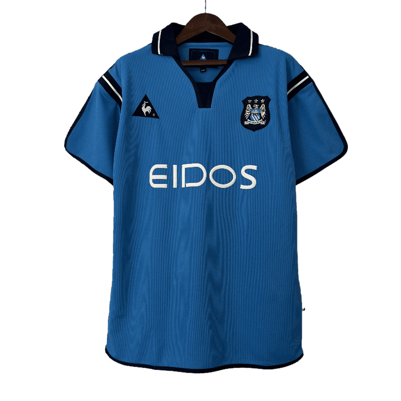 Manchester City Retro 2001/02 Home (Free Personalisation)