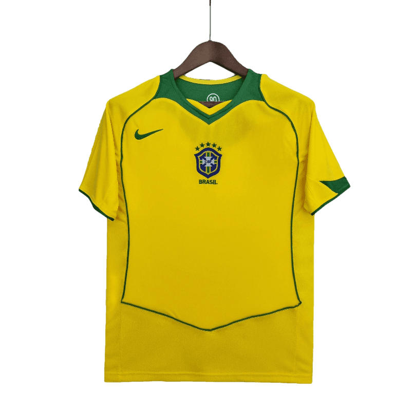 Brazil Retro 2004/06 Home (Free Personalisation)