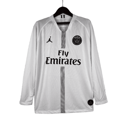 PSG Retro 2018/19 Long Sleeve White (Free Personalisation)