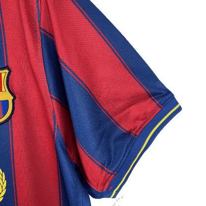 Barcelona Retro 09/10 Home (Free Personalisation)