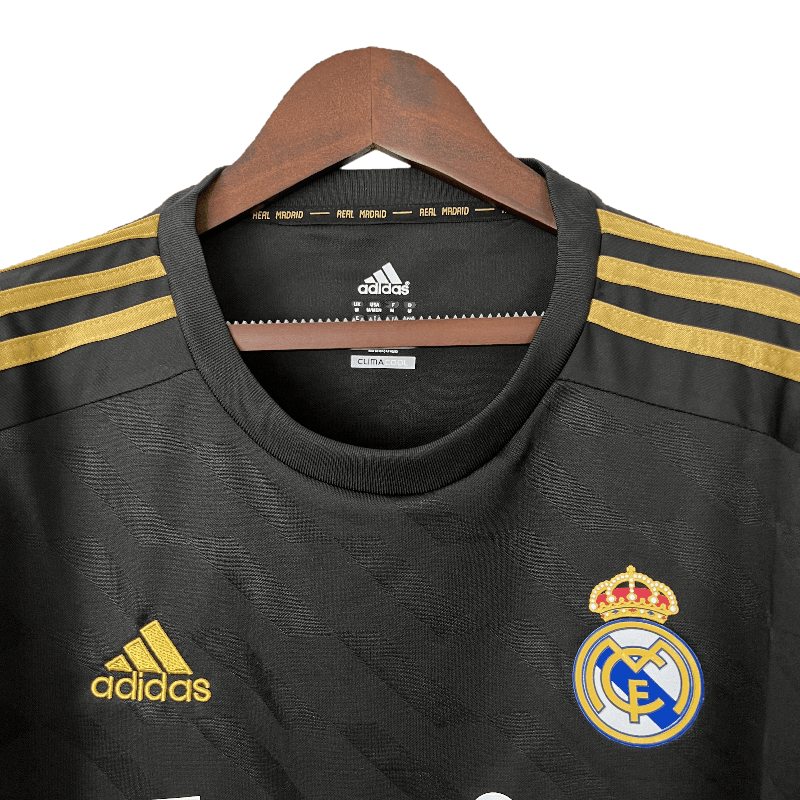 Real Madrid Retro Long Sleeve 2011/12 Away (Free Personalisation)