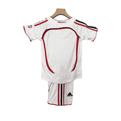 AC Milan Retro 06-07 Kids Champions League Away (Free Personalisation)