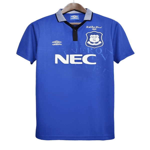 Everton Retro 94/95 Home Soccer (Free Personalisation)