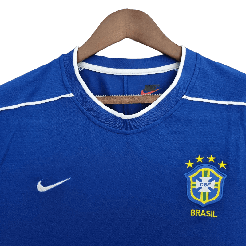 Brazil Retro 1998 Away (Free Personalisation)