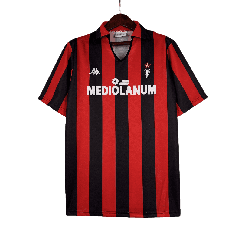 AC Milan Retro 1989/90 Home (Free Personalisation)