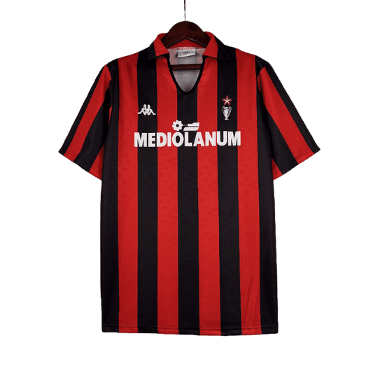 AC Milan Retro 1989/90 Home (Free Personalisation)