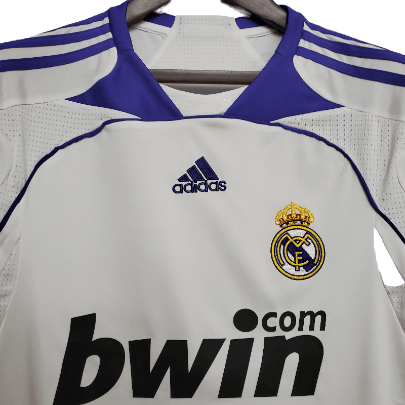 Real Madrid Retro 2007/08 Home (Free Personalisation)