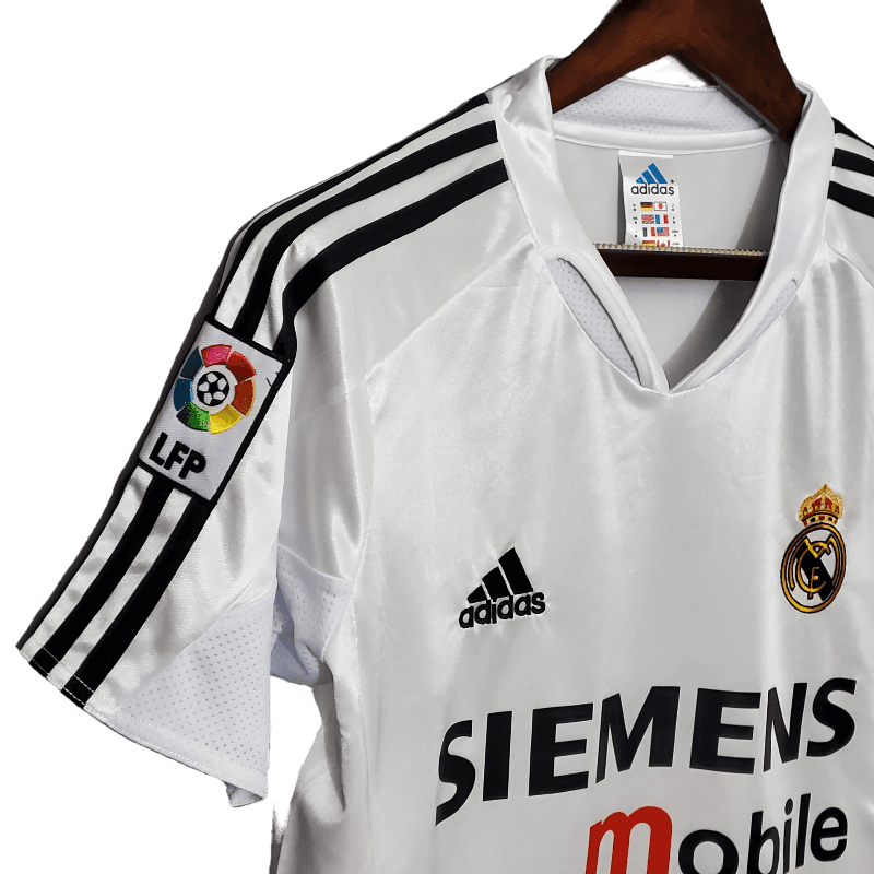 Real Madrid Retro 2004/05 Home (Free Personalisation)