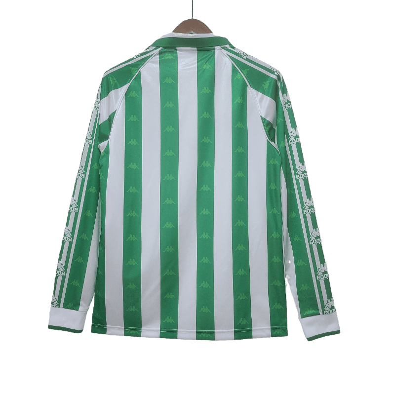 Real Betis Retro 1995/97 Long Sleeve Home (Free Personalisation)