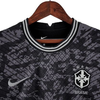Brazil 2022 Woman All Black (Free Personalisation)