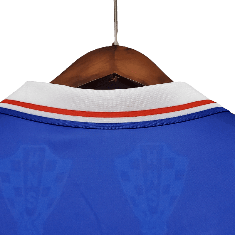 Croatia Retro 1998 Home (Free Personalisation)