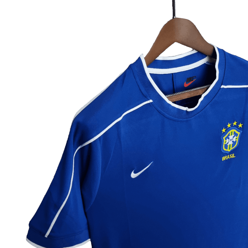 Brazil Retro 1998 Away (Free Personalisation)