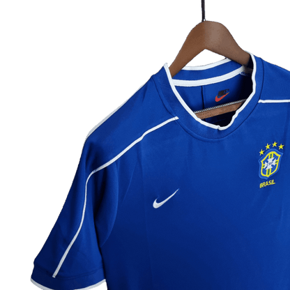 Brazil Retro 1998 Away (Free Personalisation)