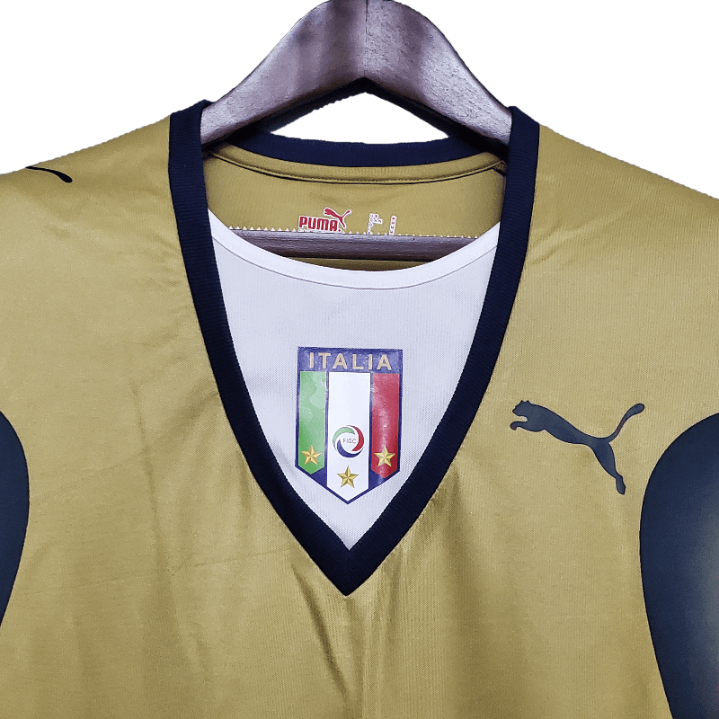 Italy Retro 2006 Golden (Free Personalisation)