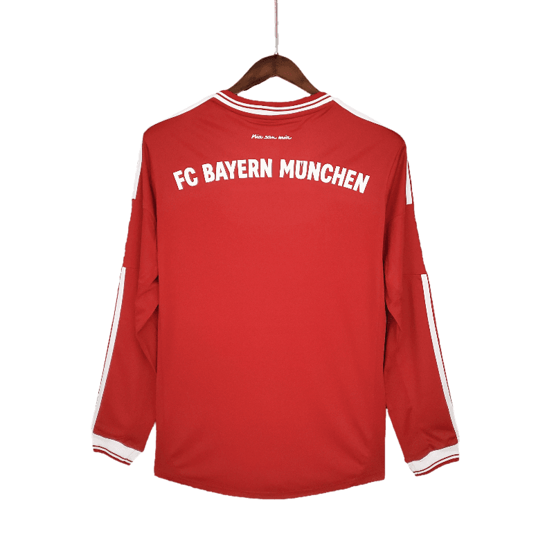 Bayern Munich Retro Long Sleeve 2013/14 Champions League Home (Free Personalisation)