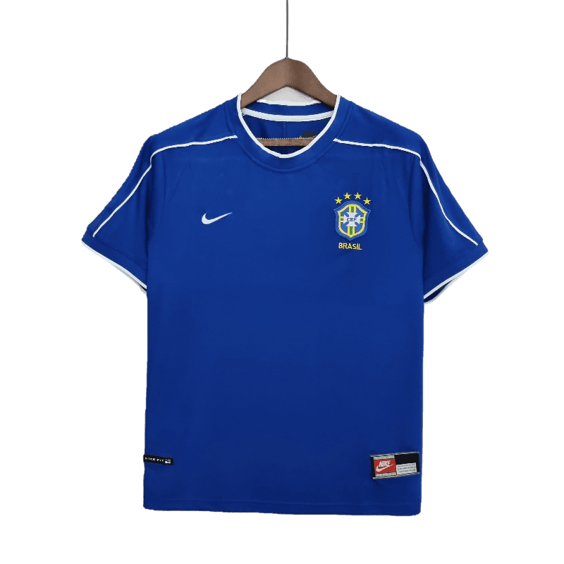 Brazil Retro 1998 Away (Free Personalisation)