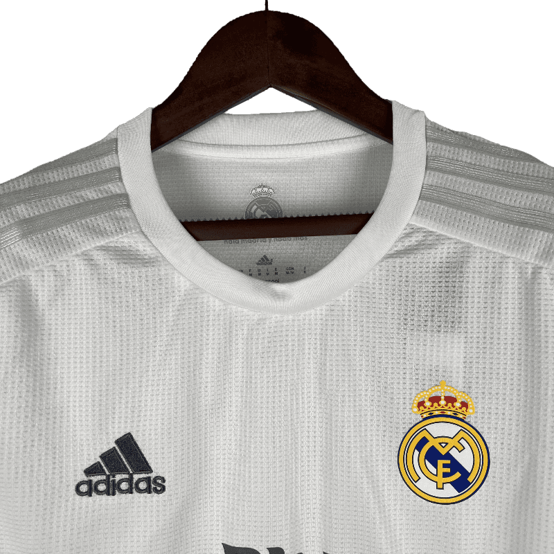 Real Madrid Retro 15/16 Long Sleeve Home (Free Personalisation)