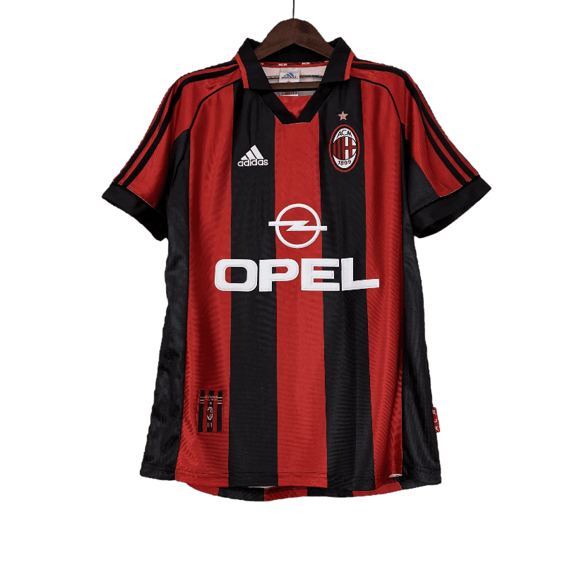 AC Milan Retro 1998/99 Home (Free Personalisation)
