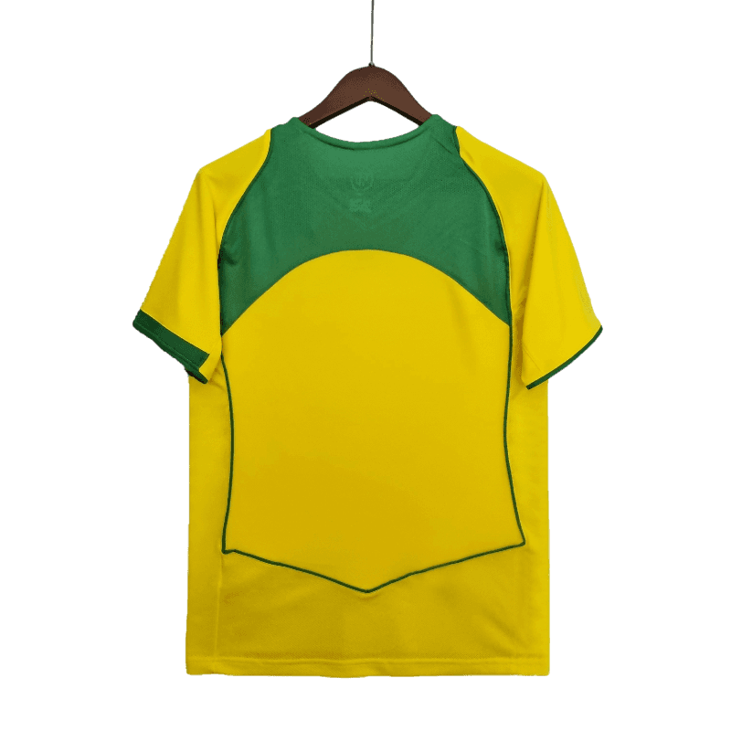 Brazil Retro 2004/06 Home (Free Personalisation)