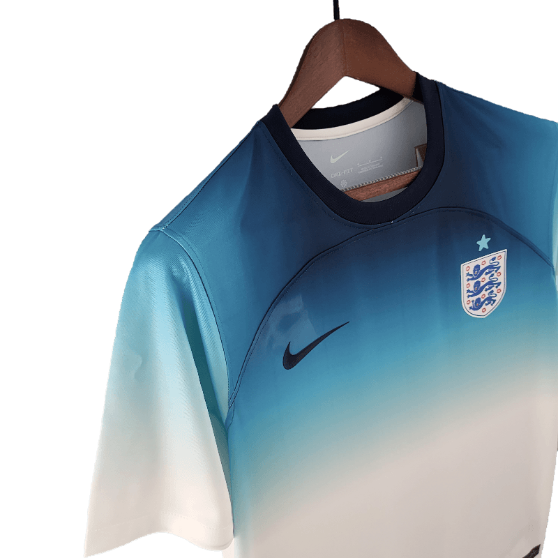 England 2022 White Blue (Free Personalisation)