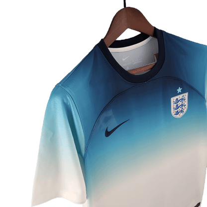 England 2022 White Blue (Free Personalisation)