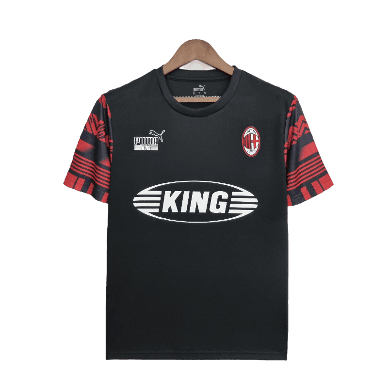 AC Milan 2022/23 Football Heritage Black (Free Personalisation)