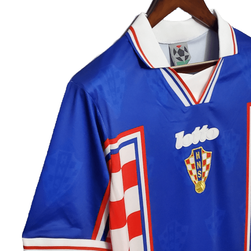 Croatia Retro 1998 Home (Free Personalisation)