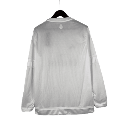 Real Madrid Retro 15/16 Long Sleeve Home (Free Personalisation)