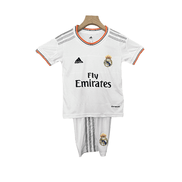 Real Madrid Retro 13-14 Kids Home (Free Personalisation)