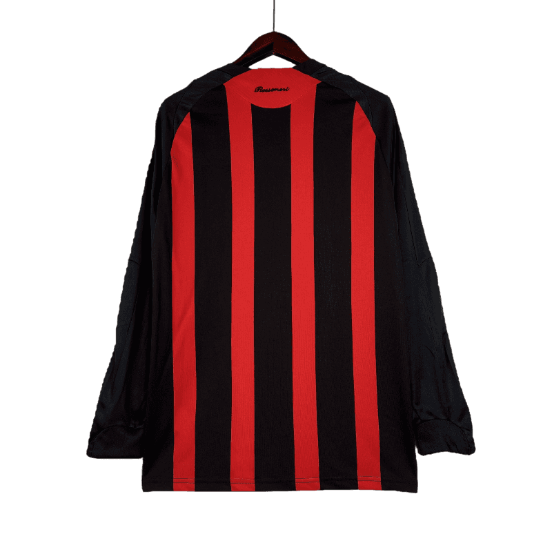 AC Milan Retro 2008/09 Long Sleeve Home (Free Personalisation)