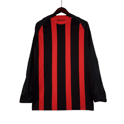 AC Milan Retro 2008/09 Long Sleeve Home (Free Personalisation)