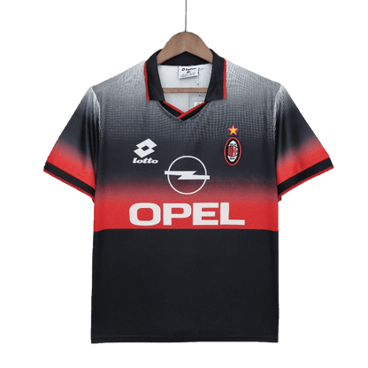 AC Milan Retro 1995/96 Training Suit Black (Free Personalisation)