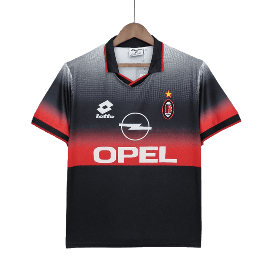 AC Milan Retro 1995/96 Training Suit Black (Free Personalisation)